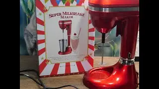 Milkshake Maker Review | Cucina Essenziale Metallic Red CMF315V | AGCC