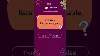 Python Programming 