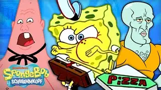SpongeBob | 1 Moment aus ALLEN SpongeBob-Folgen aller Zeiten! | 180 MINUTEN+ | Schwammkopf
