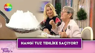 Prof. Dr. Canan Karatay: "Kaya tuzu asırlardan beri tehlike kullanılmaktadır!"