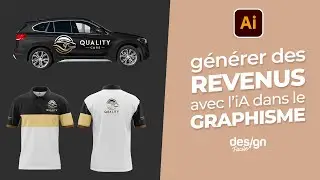 Je vectorise un #logo issue de l'#intelligenceartificielle et réalise une charte graphique avec.