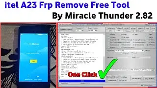 Itel A23 Frp Remove Miracle 2.82 | How to Bypass Frp itel A23 New method 2021