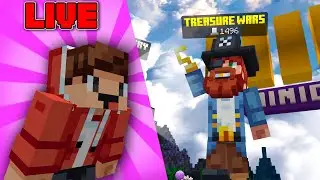 Destroying Kids In Minecraft Bedwars (Hive Treasure Wars Live)
