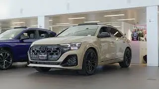 2024 Audi SQ8 in Sakhir Gold Metallic is 😍