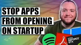 How To Stop Apps From Opening On Startup in Windows 10 | Windows 10 How To