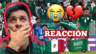 NOS VAMOS DEL MUNDIAL 😭| Reacción México vs Arabia 😔🇲🇽💔 narración Martinoli y Dr. Garcia