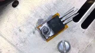 Drake PS7 installed the last needed part the TIP31C transistor with insulator