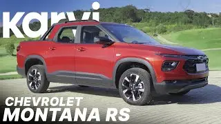 Chevrolet Montana RS: Versão TOPO de linha com visual ESPORTIVO!