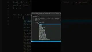 find the character position of kth word from a list of string in python