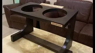 Кормушка для больших собак My Friend на чпу, ясень