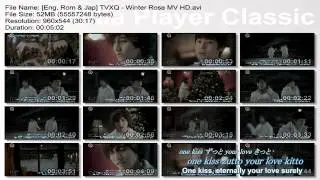 [Eng, Rom & Jap] TVXQ - Winter Rose [Link Download of Full PV]