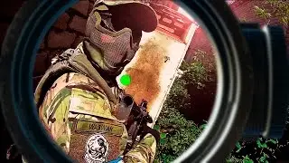 СТРАЙКБОЛ [ЗАХВАТ ТОЧЕК] Airsoft Gameplay