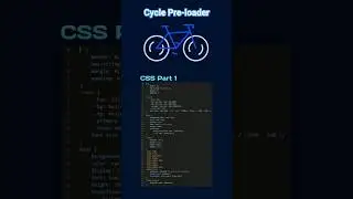 Cycle Pre-loader,  Cycle Loader,  CSS Cycle Loader, Loader, Loading Animation html and css 