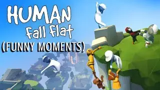 HUMAN FALL FLAT FUNNY MOMENTS!!! (Trying out the new PlayStation Premium games)