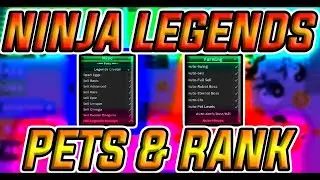 The Best Hacks You Can Get For Ninja Legends. ( Free )