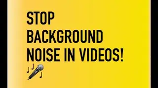 How to remove ambient background noise in realtime on Video / Audio in  Linux