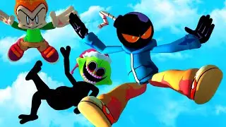 FNF • Legendary Ragdolls in Garry's Mod • Part 4 (GMOD, Slides)