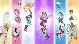 как бы выглядели Winx в виде my littel pony