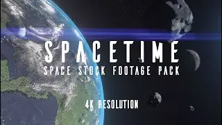 SPACETIME: 4K Space Stock Footage Pack | 65 Space VFX Elements