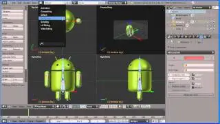 Blender Game Engine Controlling a Simple Rig (Google Android) Using Logic Bricks (New Version)
