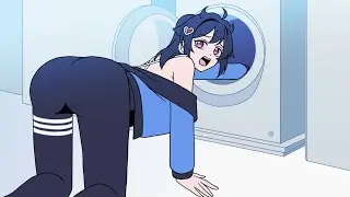 세탁기에 낀 두유 - Oh no I'm stuck!