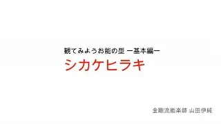見てみよう！金剛流の型「シカケヒラキ」