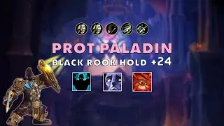 Black Rook Hold +24 ⚔️ 10.2 S3 M+ | Prot Paladin Tears Through Mythic+