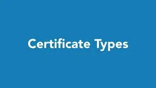 3. Choose a SSL Certificate
