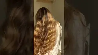 Result of Heatless Curls  