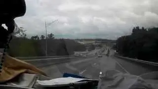 Flooding in Missouri at James river and 65