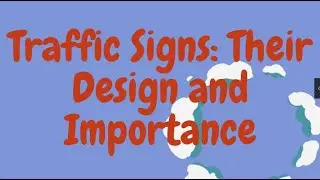 Traffic Signs Their Design and Importance #engineering #civilengineering #road