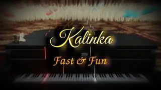 Kalinka – Fast & Fun - Russian Folk Song | Piano Cover + 3D Visualizer (60FPS)