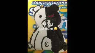 Literally made a small cardboard cutout of  mOnOkUMa what am I doing with my life
