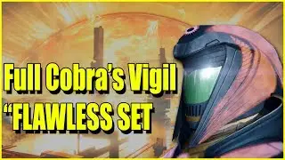 Full Warlock Cobra's Vigil Flawless Ornament set showcase