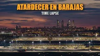 Atardecer en Barajas