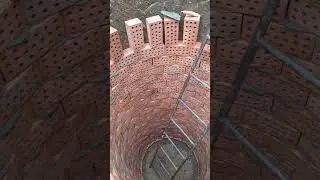 Сливная яма с красного кирпича