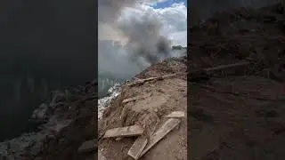 Пожар В Гулькевичи, горит незаконная свалка, дышать жителям города стало лучше