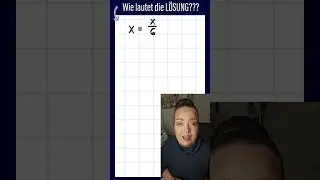 Kennst DU die LÖSUNG????