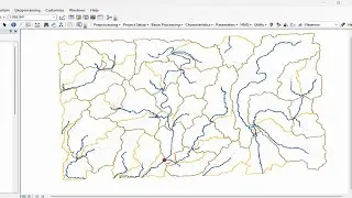 5. Delineation of Watershed | Creation of Shapefile of outlet point coordinates