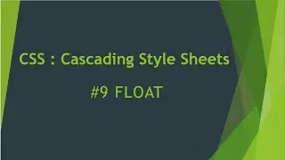 CSS Tutorial | Float Property | How to keep two div tags together/parallel