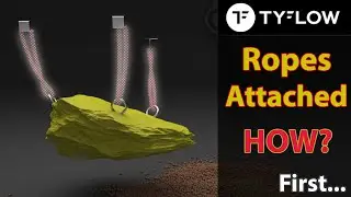 Ropes attached - Tutorial 