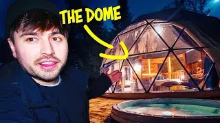 I spent the night glamping in this pod