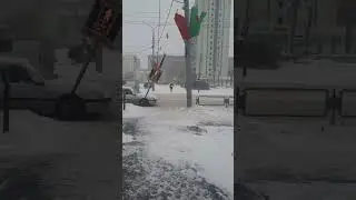 Последствия непогоды в Белоруссии 29.11.2023