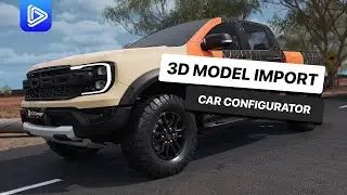 Import of Ford Raptor 3D Model | 3D Changer 2024