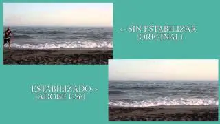 Estabilización óptica por software - Adobe Premiere Pro CS6 - Test rápido