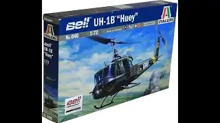 Italeri Bell UH-1B Huey 1:72 - 2010 Plastic Model Kit