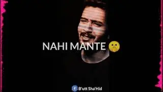 Yahan per log apni Galti Nahin mante ❤❤aur kisi ko Apna kya manenge