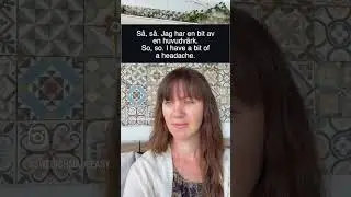 If Swedish were spoken like English #sweden #swedish #swedishlanguage