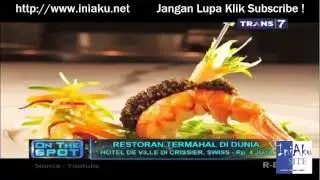 7 Restaurant Termahal Di Dunia On The Spot Terbaru Trans 7