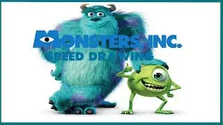 Monsters Inc | Speed Drawing